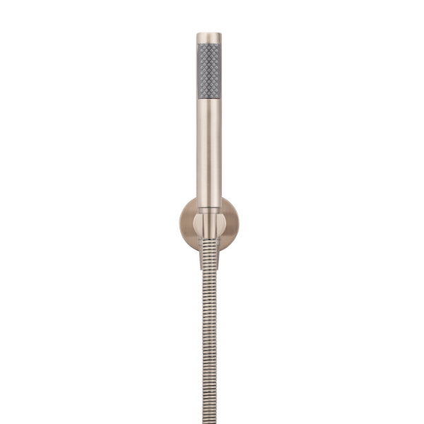 Meir Round Hand Shower on Bracket - Champagne
