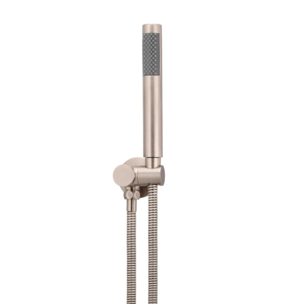 Meir Round Hand Shower on Swivel Bracket - Champagne | The Blue Space