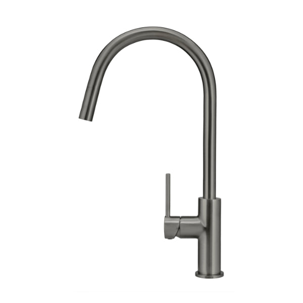 Meir Round Piccola Pull Out Kitchen Sink Mixer Tap Shadow