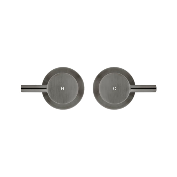 Meir Round Quarter Turn Wall Top Assemblies - Shadow