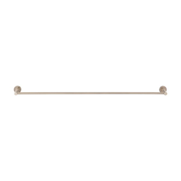 Meir Round Single Champagne Towel Rail 900mm