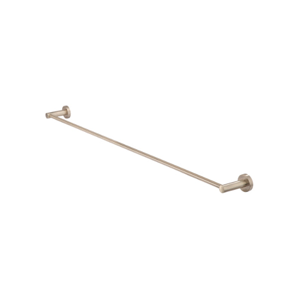 Meir Round Single Champagne Towel Rail 900mm