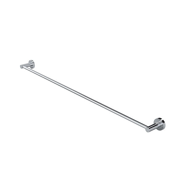 Meir Round Single Chrome Towel Rail 900mm