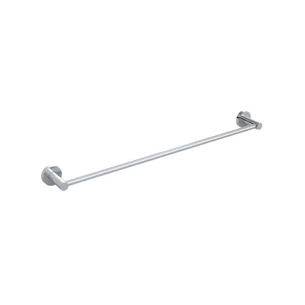 Meir Round Single Towel Rail 600mm Chrome
