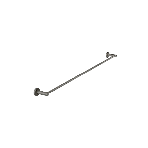 Meir Round Single Towel Rail 600mm - 900mm - Shadow