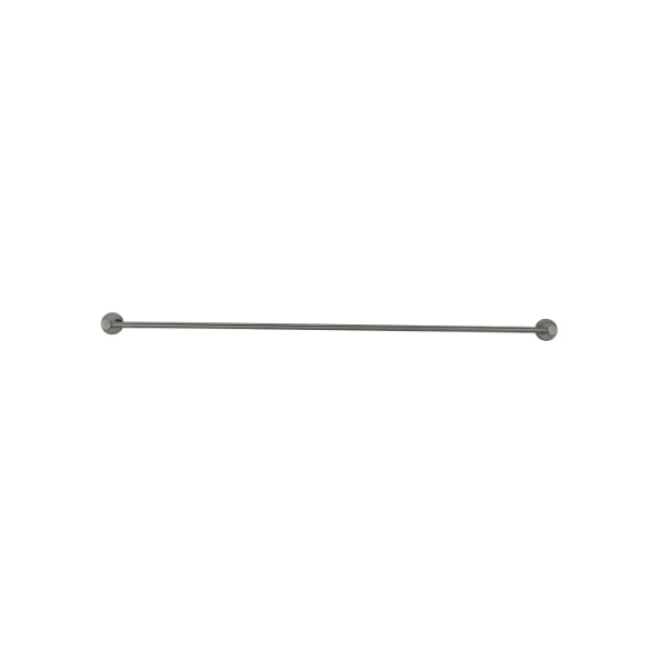 Meir Round Single Towel Rail 600mm - 900mm - Shadow