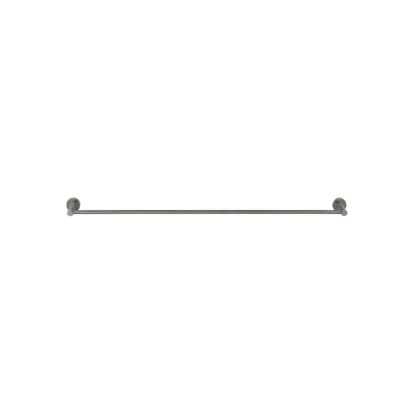 Meir Round Single Towel Rail 600mm - 900mm - Shadow