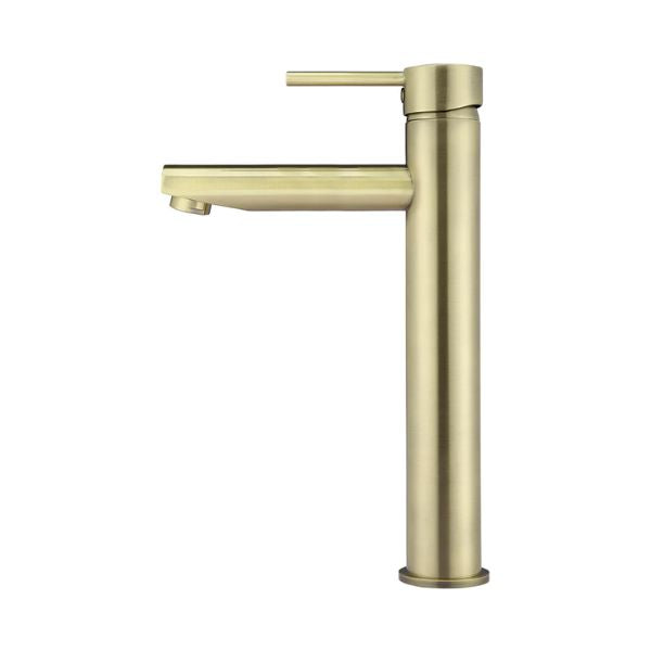 Meir Round Tall Basin Mixer - Tiger Bronze