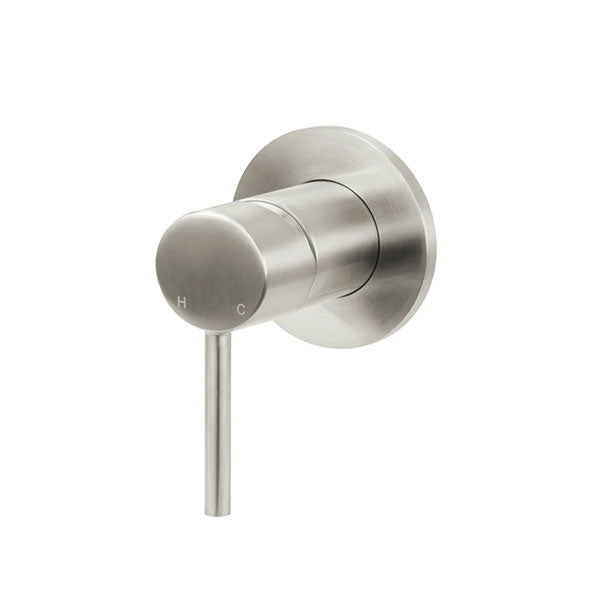 Meir Round Wall Mixer - Brushed Nickel