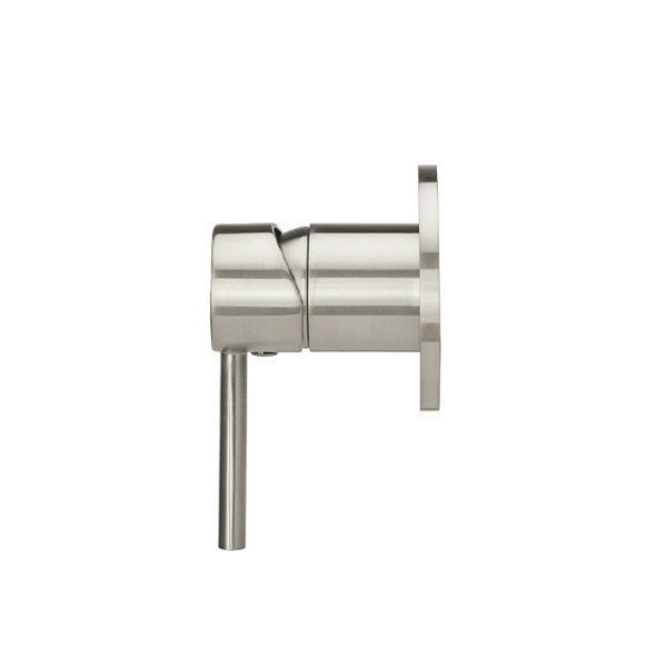 Meir Round Wall Mixer Brushed Nickel - The Blue Space