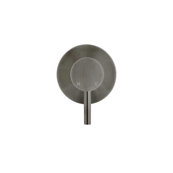 Meir Round Wall Mixer Short Pin Lever - Shadow