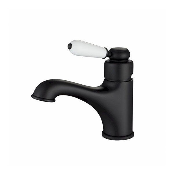 Modern National Bordeaux Basin Mixer - Matte Black