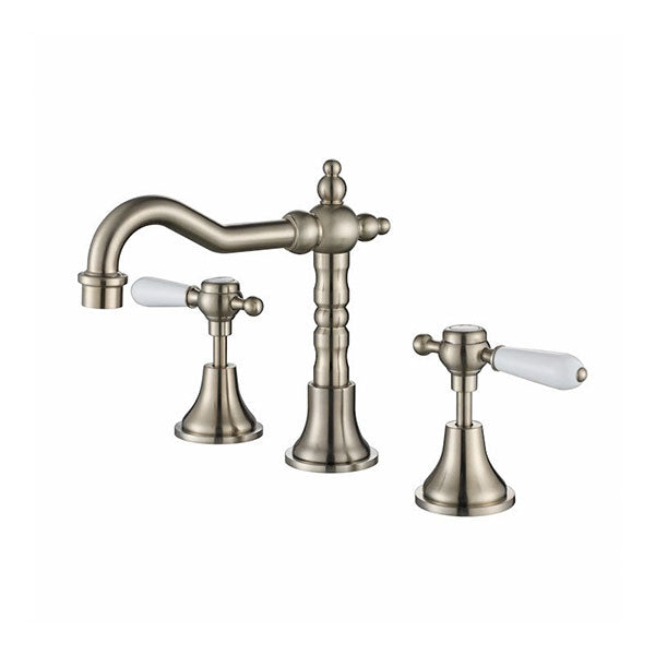 Modern National Bordeaux Basin Set Brushed Nickel