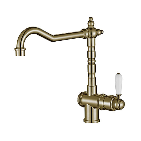 Modern National Bordeaux Kitchen Mixer Brushed Bronze