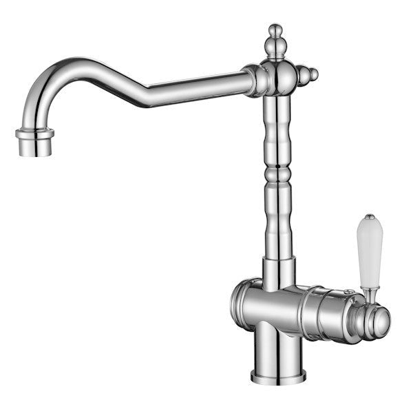Modern National Bordeaux Kitchen Mixer Chrome - Online at The Blue Space
