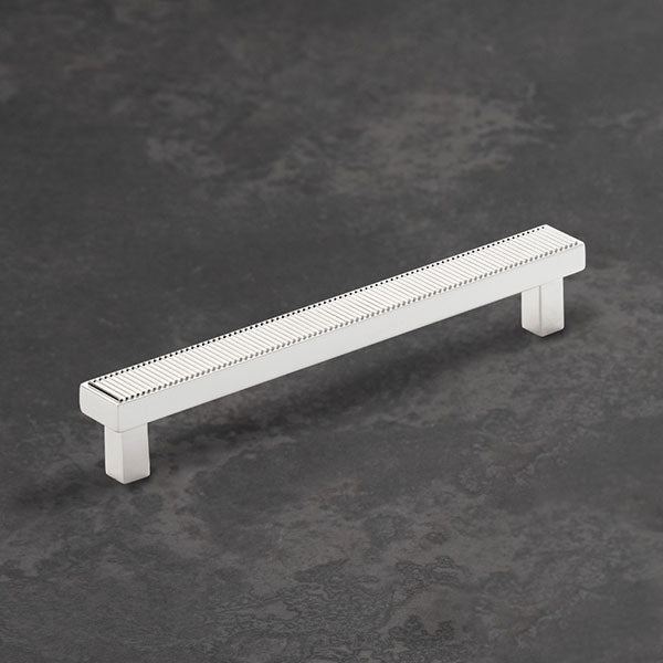 Momo Handles Barrington Bar Handle Polished Nickel - The Blue Space