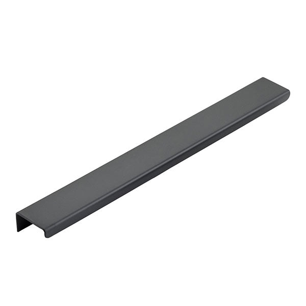 Momo Handles Ferrara Lip Pull 265mm Matt Black - The Blue Space