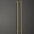 Momo Handles Graf Knurled D Handle Brushed Dark Brass 1178mm - The Blue Space