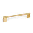 Momo Handles Graf Knurled D Handle Brushed Dark Brass 160mm - The Blue Space