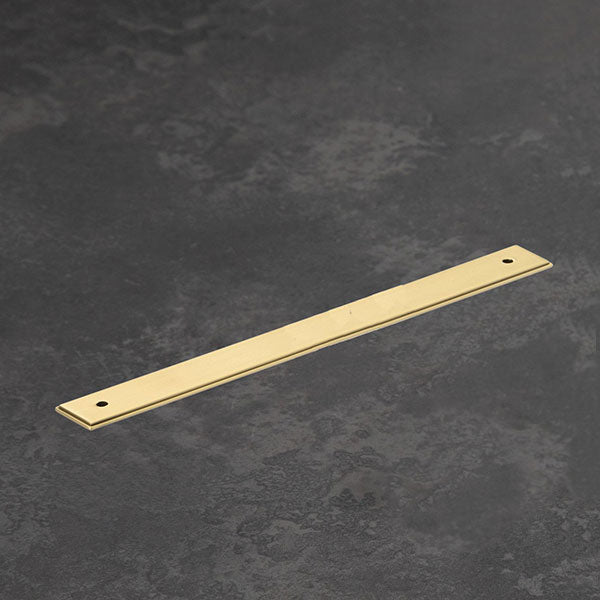 Momo Handles Liberty Backplate 320mm Matt Brass