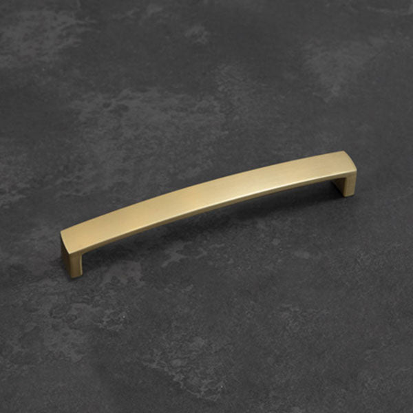Momo Handles New Hampton D Handle 160mm Matt Brass