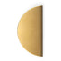Momo Handles Sola Half Round Lip Pull 240mm Brushed Brass - The Blue Space