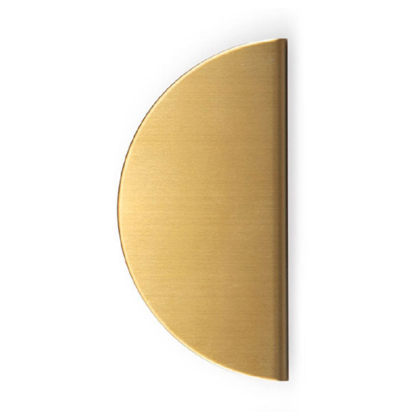 Momo Handles Sola Half Round Lip Pull Brushed Brass