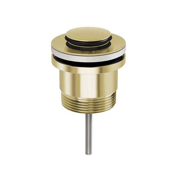 Phoenix 40mm Universal Flat Pop-Up Waste Brushed Gold - The Blue Space