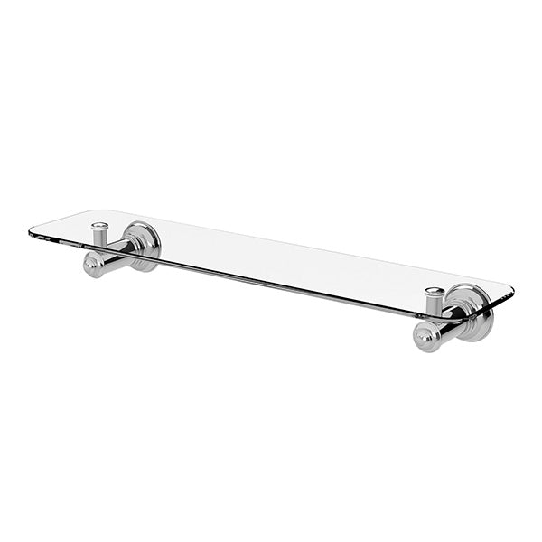Phoenix Cromford Glass Shelf 450mm Chrome