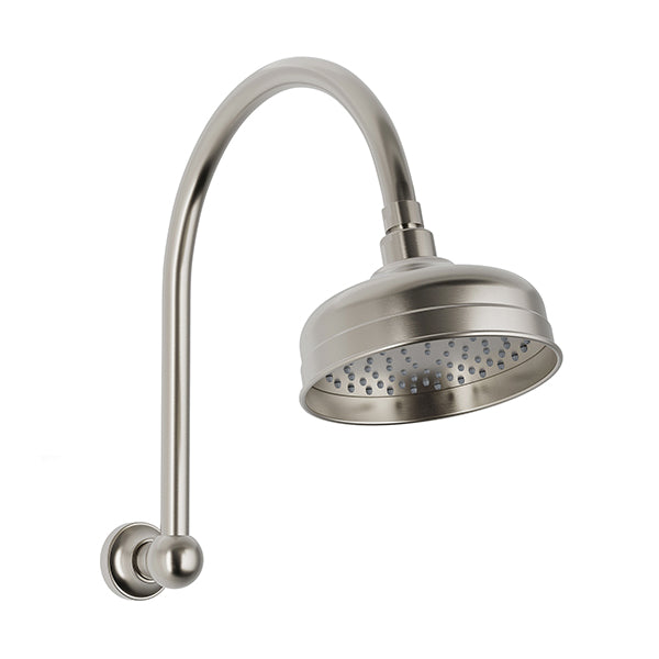 Phoenix Cromford Shower Arm and Rose Brushed Nickel