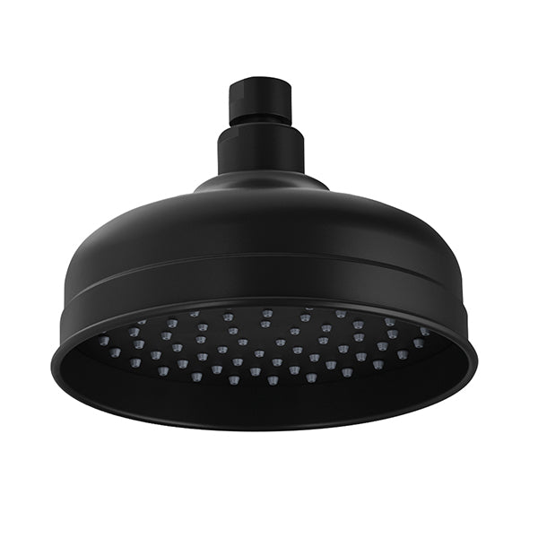 Phoenix Cromford Shower Rose Matte Black