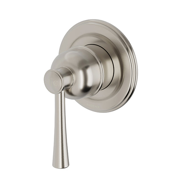 Phoenix Cromford Shower / Wall Mixer Brushed Nickel - The Blue Space