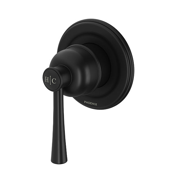 Phoenix Cromford Shower / Wall Mixer Matte Black