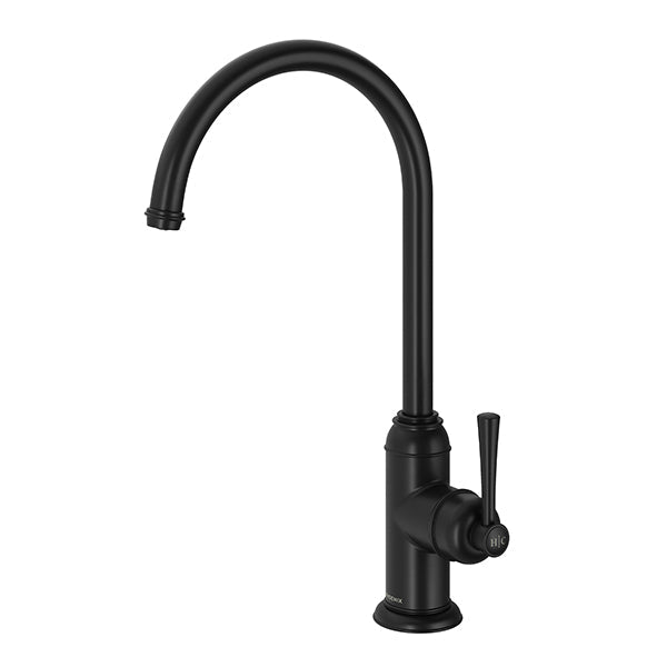 Phoenix Cromford Side Lever Sink Mixer Matte Black