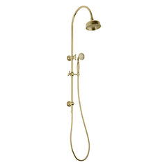 Phoenix Cromford Twin Shower Brushed Gold