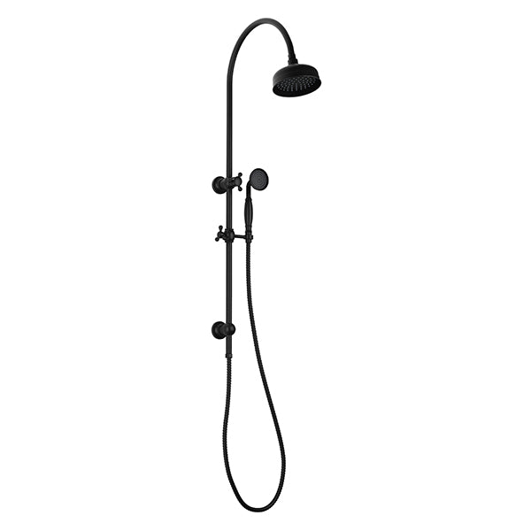 Phoenix Cromford Twin Shower Matte Black - The Blue Space
