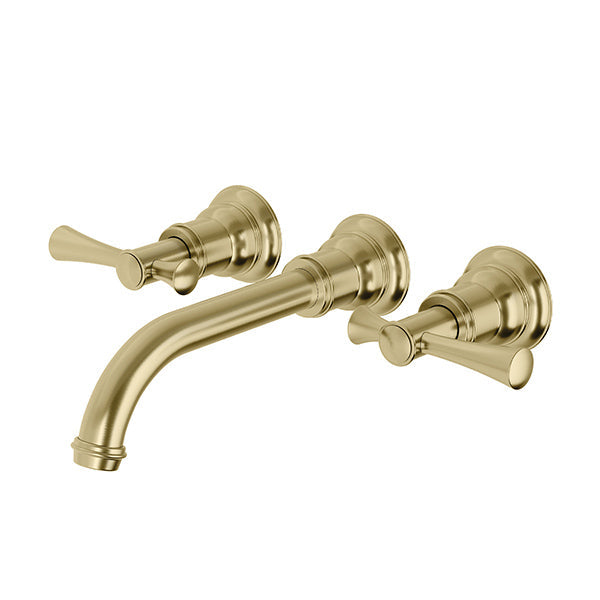 Phoenix Cromford Basin / Bath Wall Set Brushed Gold