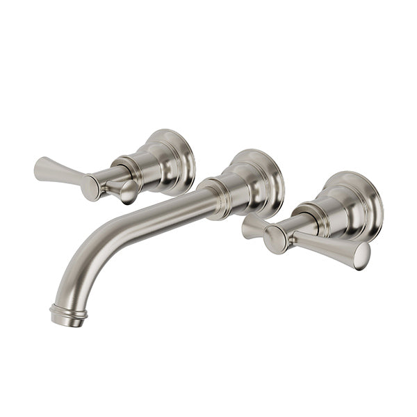 Phoenix Cromford Basin / Bath Wall Set Brushed Nickel