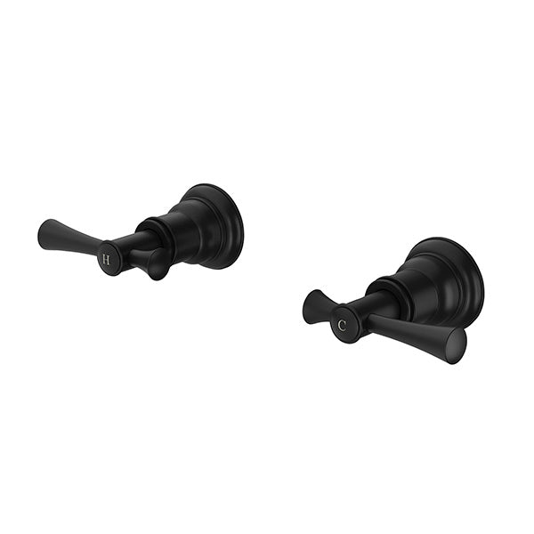 Phoenix Cromford Wall Top Assemblies Matte Black - The Blue Space