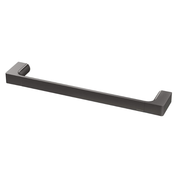 Phoenix Gloss Hand Towel Holder 390mm - Brushed Carbon