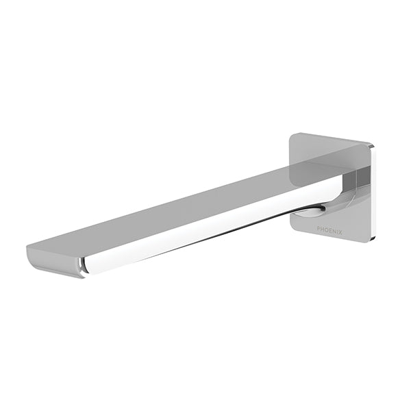 Phoenix Gloss MKII Wall Basin / Bath Outlet 200mm Chrome