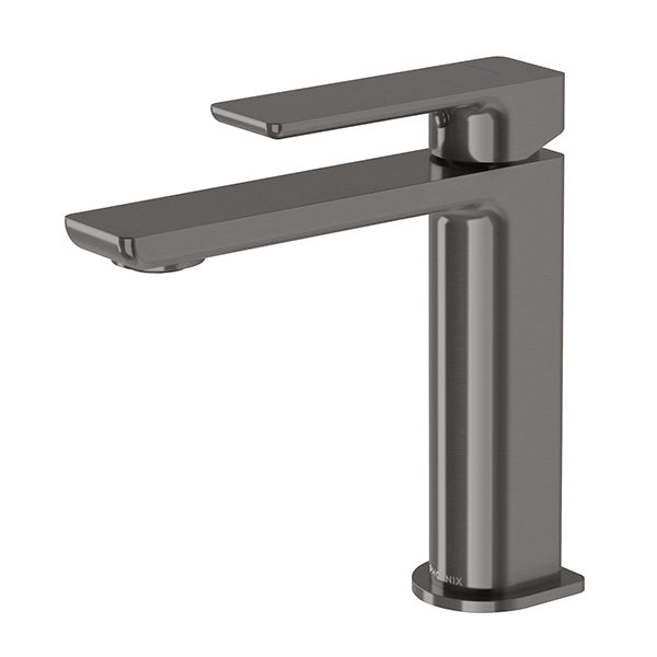 Phoenix Gloss MKII Basin Mixer Brushed Carbon