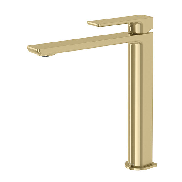 Phoenix Gloss MKII Vessel Mixer Brushed Gold - The Blue Space