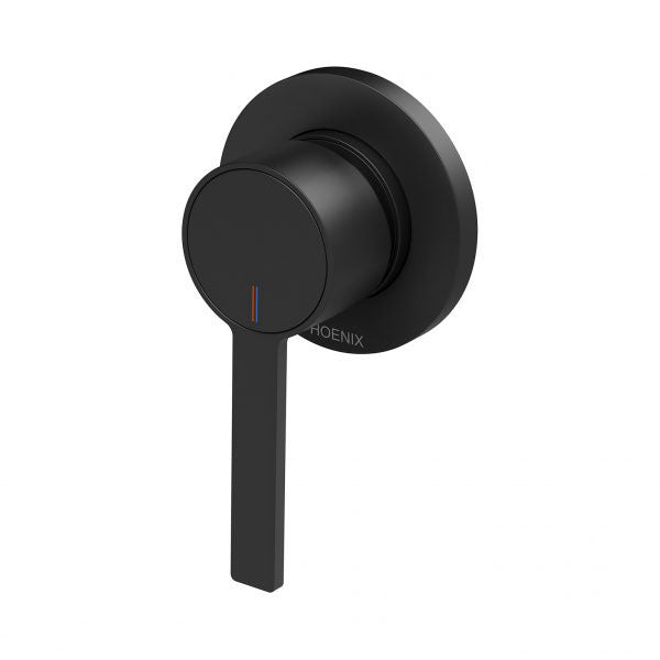 Phoenix Lexi MKII Shower/Wall Mixer Matte Black