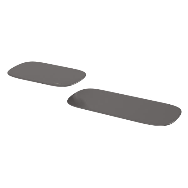 Phoenix Nuage Shower Shelves - Brushed Carbon