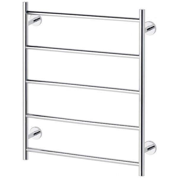 Phoenix Radii Heated Towel Ladder 550mm Round Plate