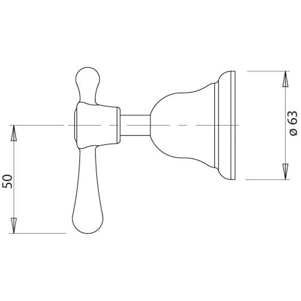 Phoenix Rhapsody Lever Wall Top Assemblies
