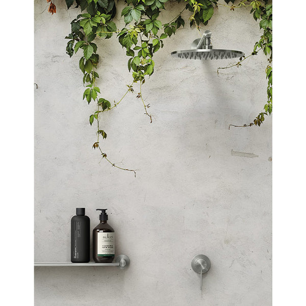 Phoenix Vivid Slimline Shower Arm & 250mm Round Rose 316 Stainless Steel