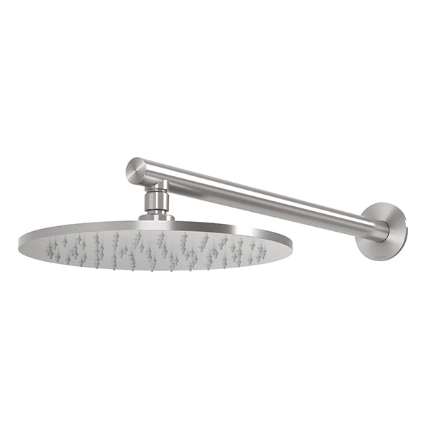 Phoenix Vivid Slimline Shower Arm & 250mm Round Rose 316 Stainless Steel