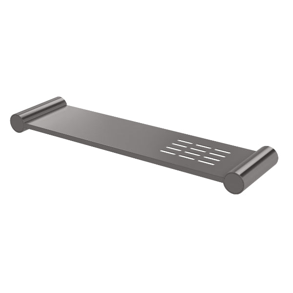 Phoenix Vivid Slimline Metal Shelf - Brushed Carbon